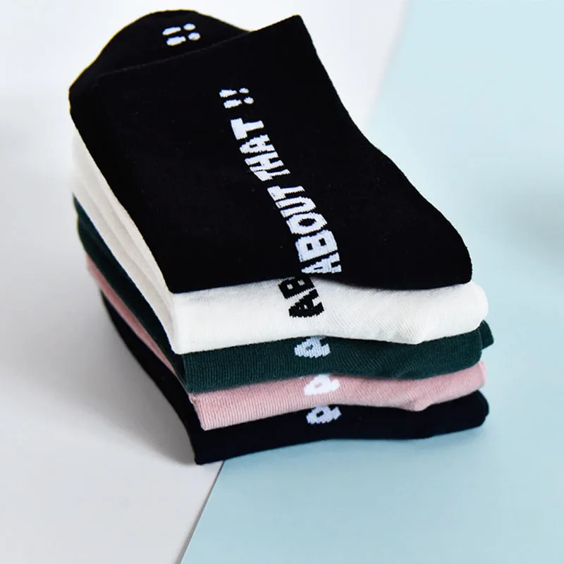 [COSPLACOOL] буква крутые искусство носки Для женщин скейтборд Harajuku Короткие смешные