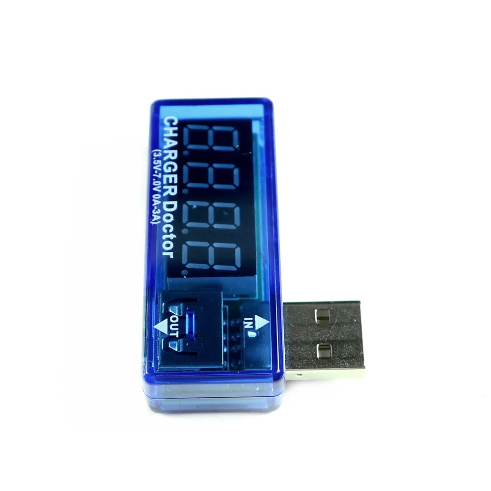 Цифровой USB тестер KJ273 измеритель напряжения и силы тока для мобильных устройств