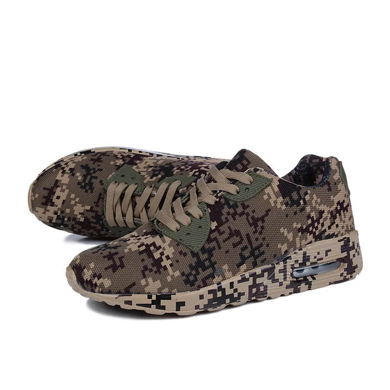Новинка 2017 года камуфляж Для женщин Военная Униформа Спортивная обувь Открытый