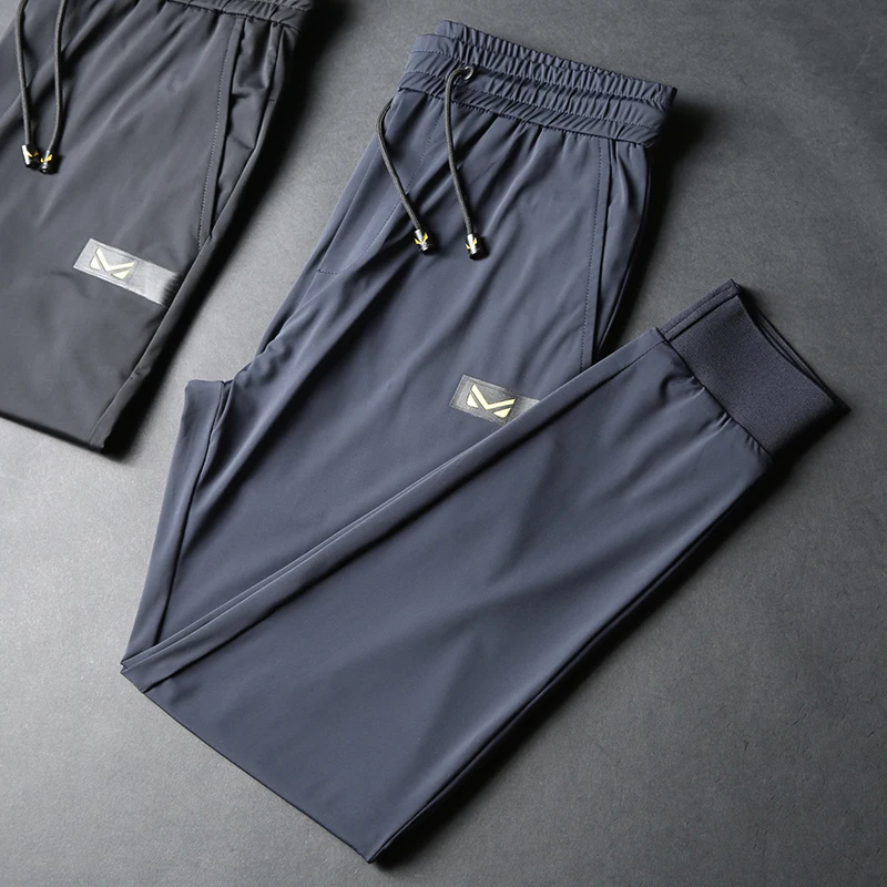 Мужское нижнее белье JSBD летние легкие Стрейчевые брюки из ледяного шелка с