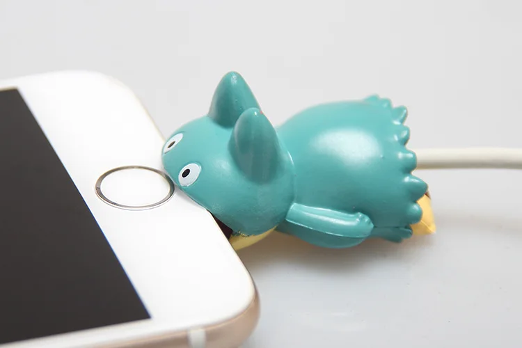 Защитный кабель Пикачу, usb кабель для зарядки, кусается, косплей, реквизит, кусается, кабель Пикачу, защитный чехол, милый подарок