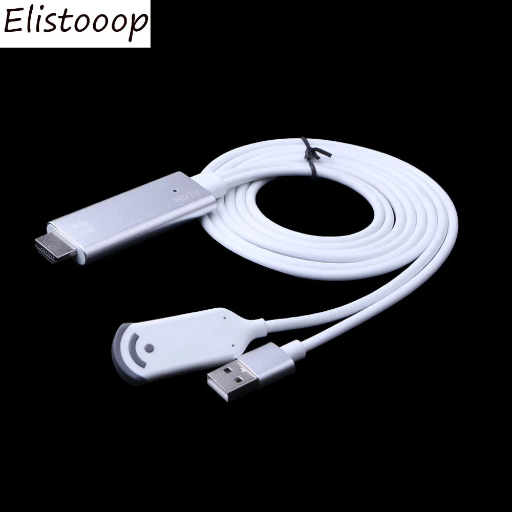 2.4G WIFI Screen Receiver Phone To HDMI Cable 1080p For iPhone 6/6S/6 Plus /7/7plus 8 / X iPad Android Windows HDTV | Электроника