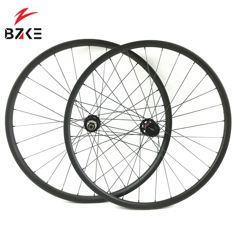 BZKE велосипедные колеса MTB 29 Углеродные колеса для горных велосипедов boost 29 дюймов 35 мм ширина 25 мм Глубокий mtb колеса Novatec 791 792 boost hub