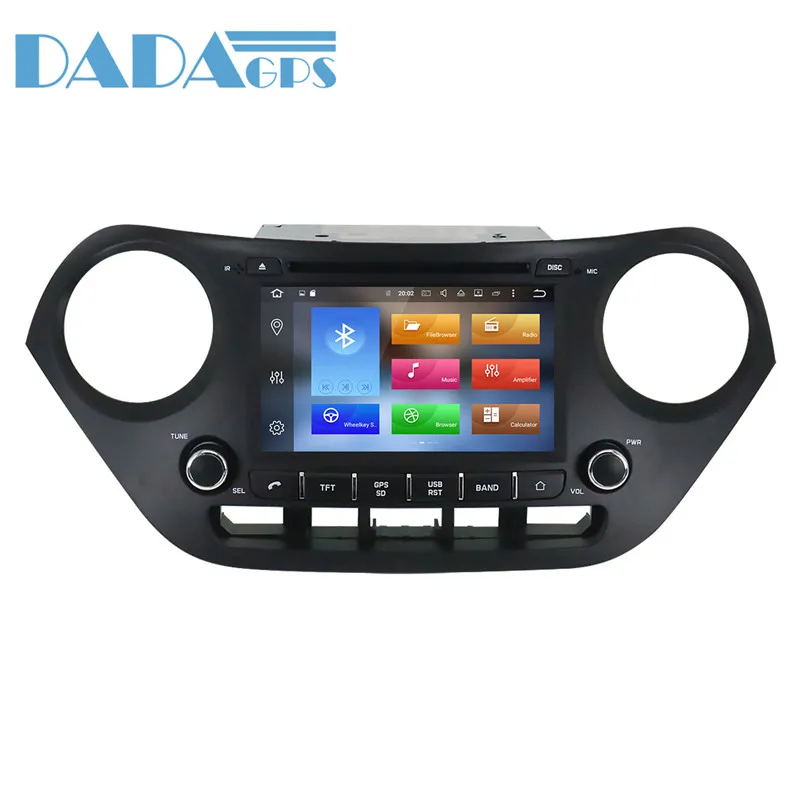 Android 8 0 7 1 автомобильный DVD плеер GPS радио головное устройство для Hyundai I10 I 10 2013 2014 2015