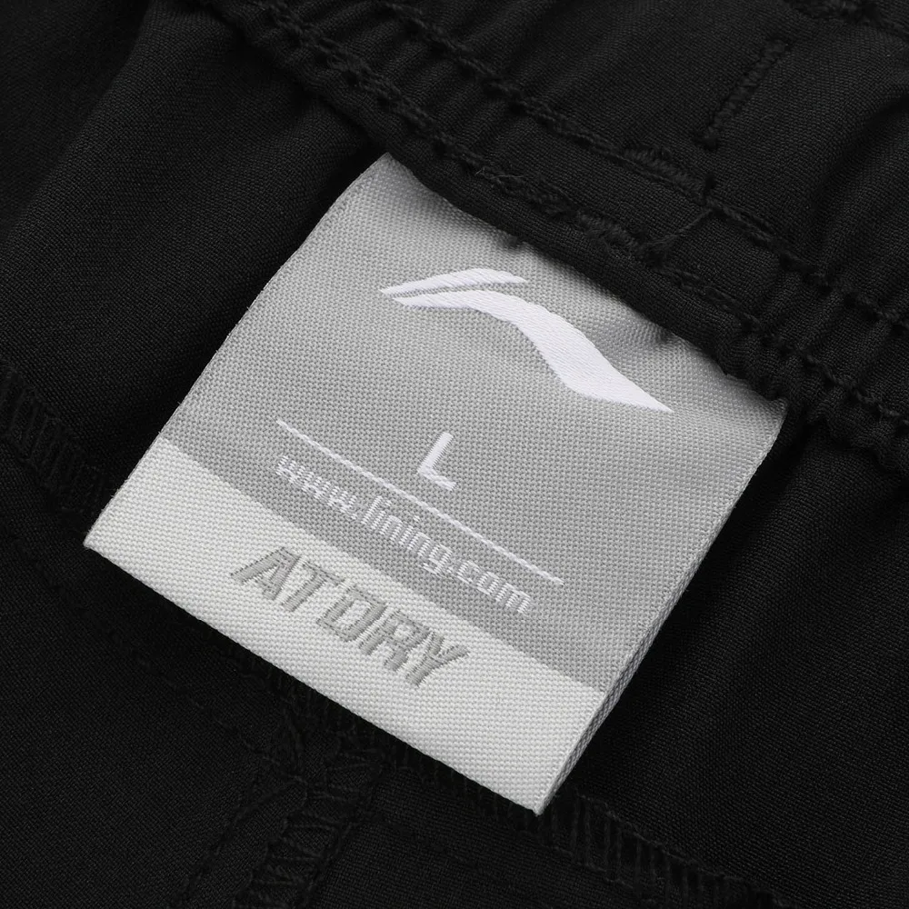 Мужские брюки для бега Li Ning Повседневные Дышащие Спортивные из 91.1% полиэстера 8.9%
