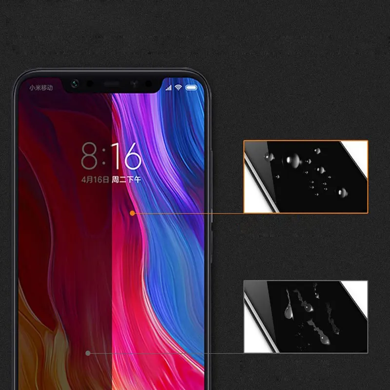 Suntaiho Защита экрана для redmi 6a note5 5pro Xiaomi mi8 полное покрытие закаленное