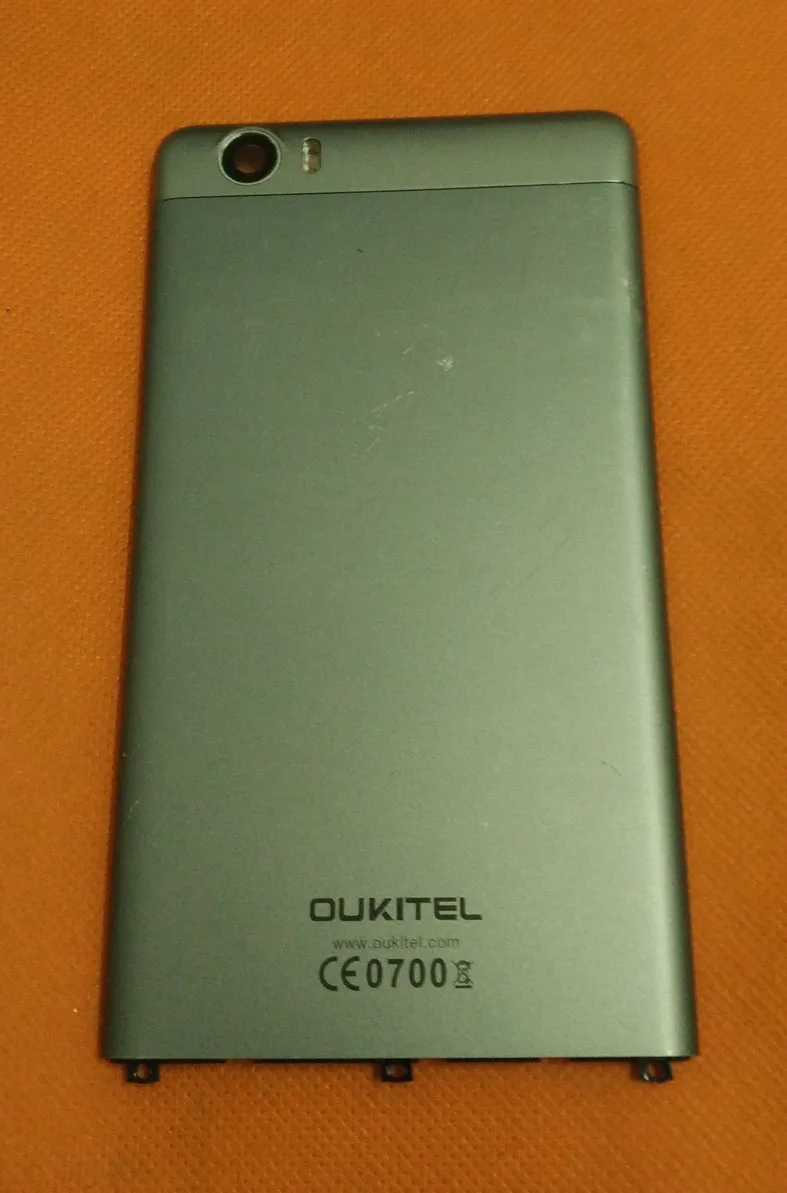Б/у Оригинальный чехол для задней батареи + стекло камеры Oukitel K6000 MTK6735
