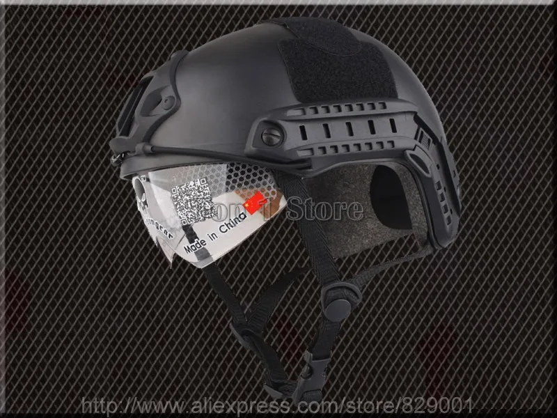 Высококачественный Быстрый Шлем с защитными очками защитные шлемы для улицы