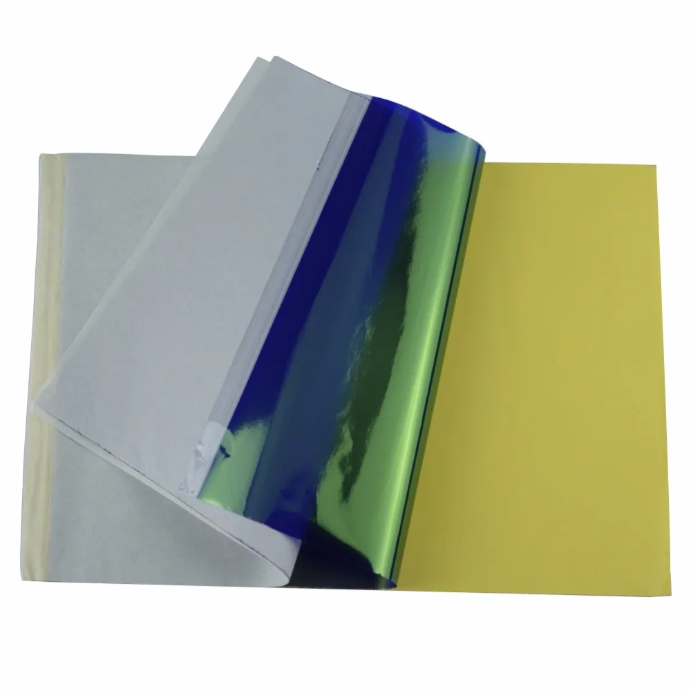 Хит продаж 5 шт./компл. аксессуары для татуировок трафарет бумага перекачки A4