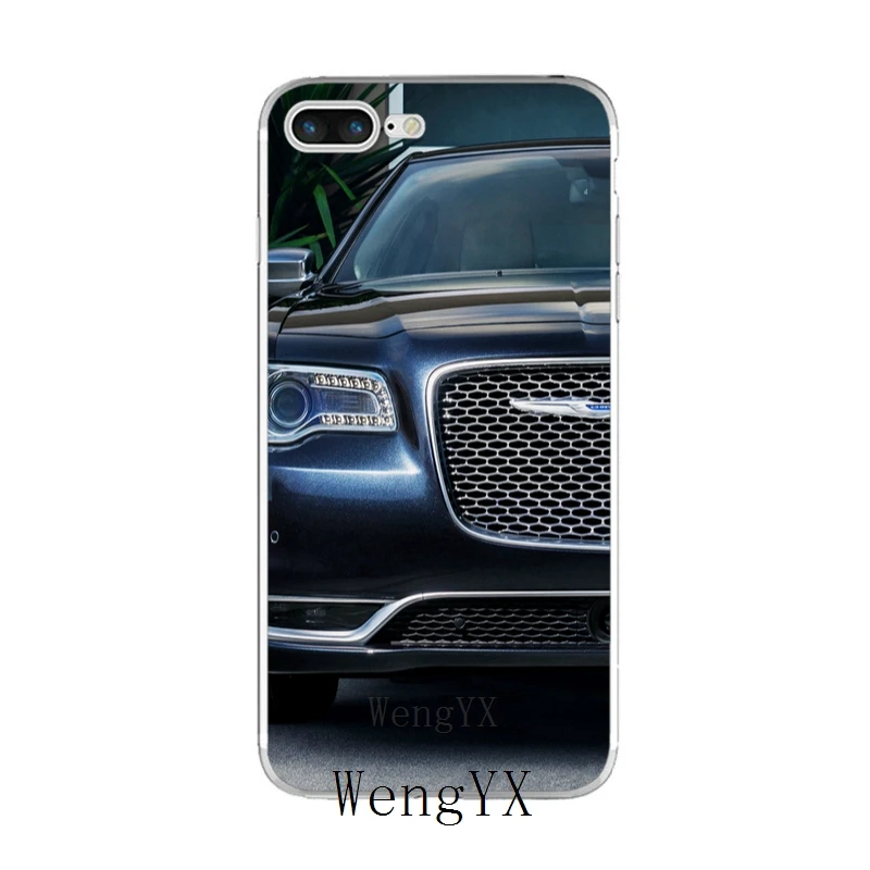Модные Гоночная машина Chrysler Тонкий Силиконовый ТПУ мягкий чехол для iPhone X, 8, 8 plus, 7, 7 plus, 6 6s плюс 5 5S 5c SE 4 4S
