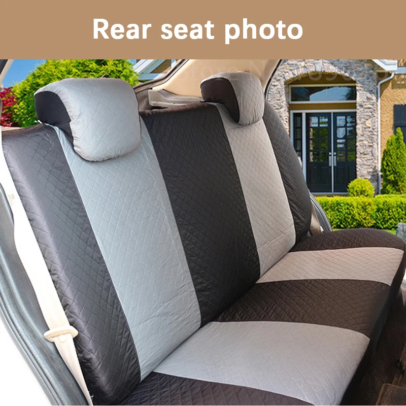 

(Front + Rear) Universal car seat cover For Volvo S60L V40 V60 S60 XC60 XC90 XC60 C70 s80 s40 auto accessories car styling