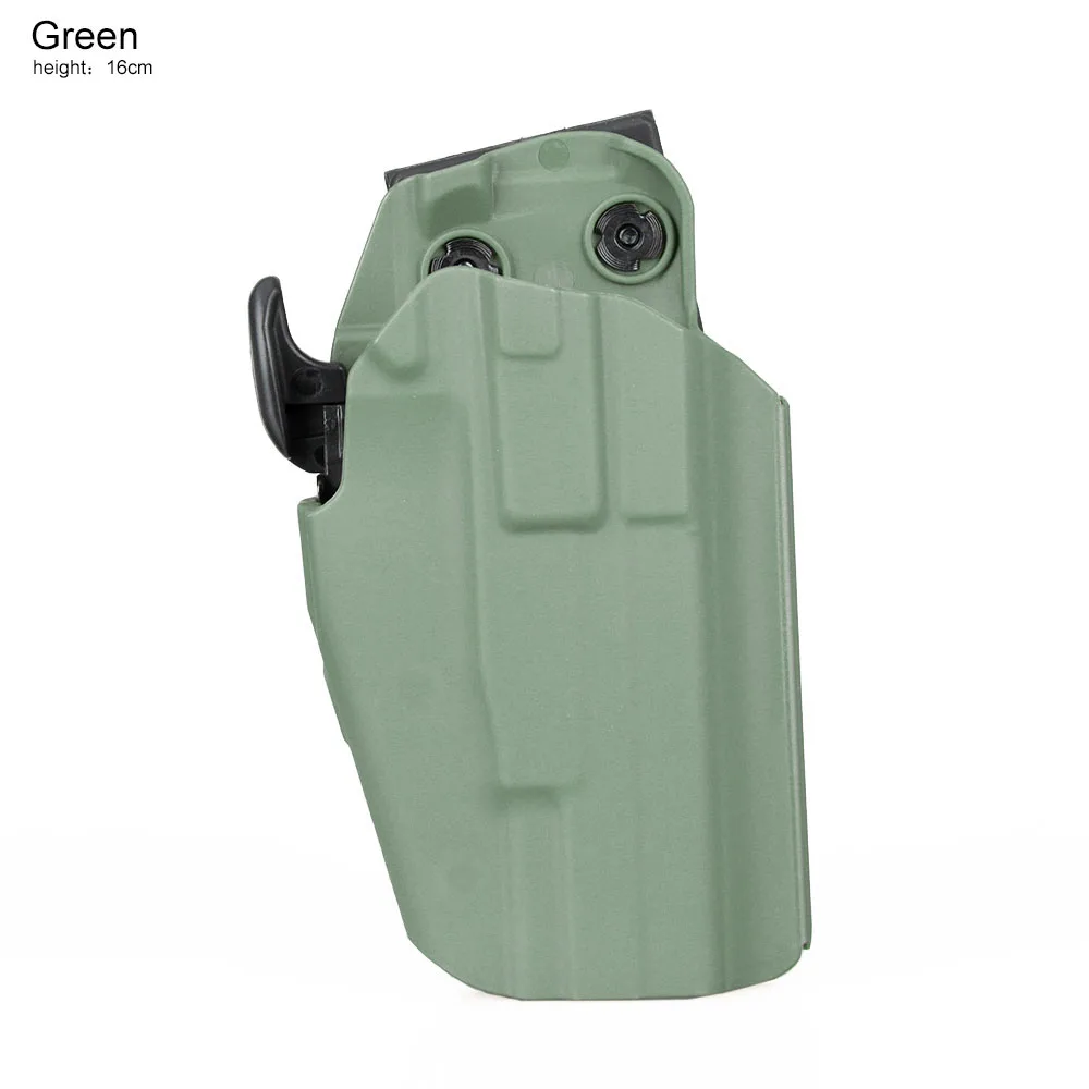 PPT пистолет Aifsoft Тактический Универсальный кобура для Glock 1911 M9 USP M92+ пояс кобура адаптер падения в охотничьем аксессуарах OS70069 - Цвет: Hoslter GRN