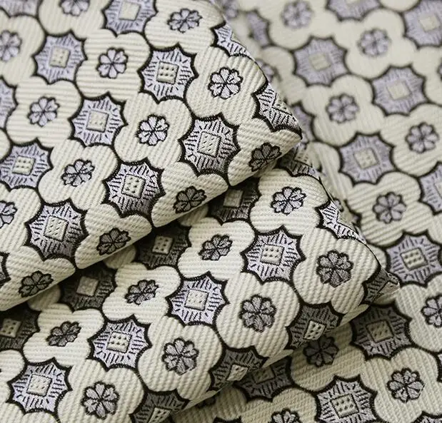 new French brand floral jacquard fashion dress skirt jacket coat fabric material | Дом и сад