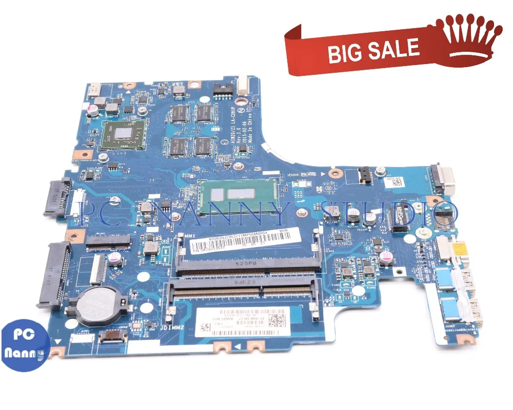 Материнская плата PCNANNY 5B20J23537 AIWZ0 Z1 LA C281P для ноутбука lenovo R7 M360 DDR3L SR23W Z51 70