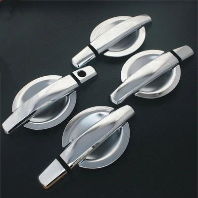 Высококачественная хромированная крышка для дверной ручки + накладка