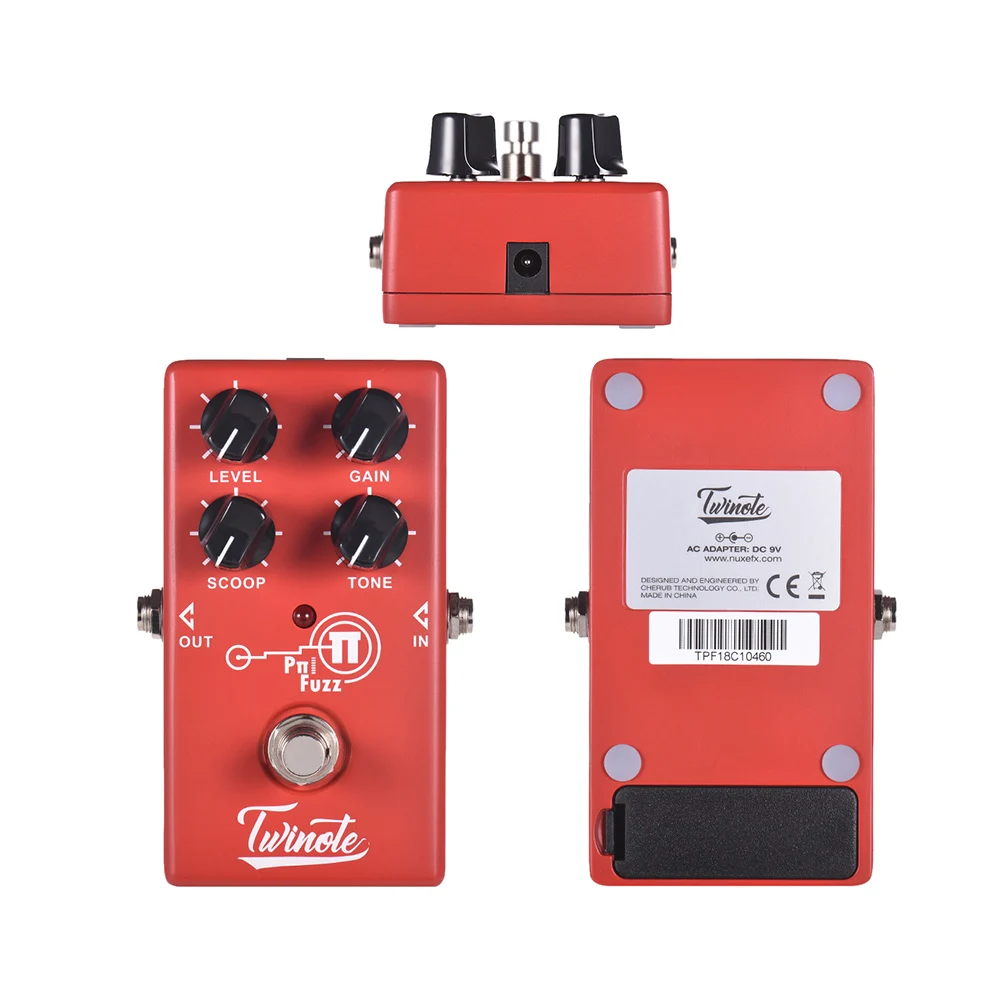 Twinote P FUZZ аналоговая Современная гитарная педаль для эффектов полностью
