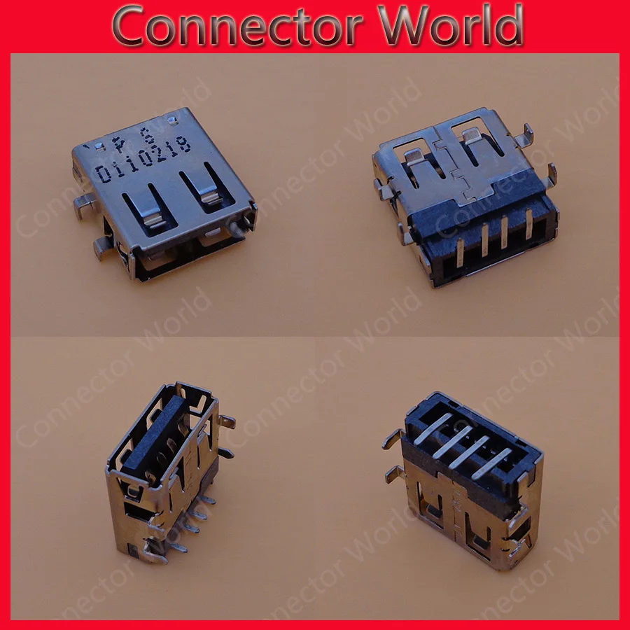 5-100 шт./лот Оригинальный Новый обычный ноутбук micro 2 0 USB Jack разъем медный вниз |