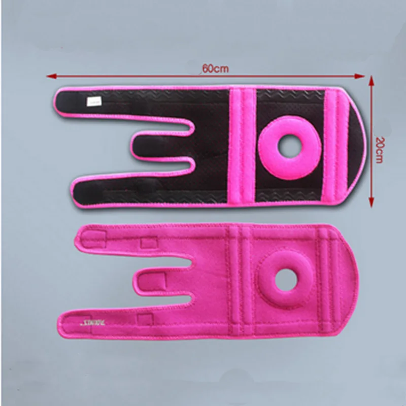 Поддержка весны регулируемый спортивный наколенник для ног фиксатор