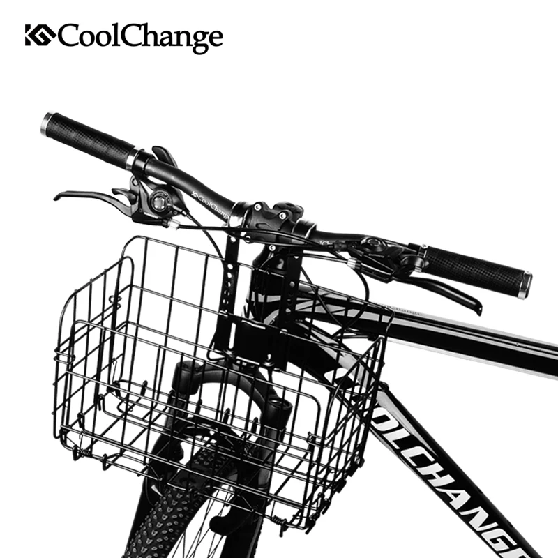 CoolChange Складная велосипедная корзина дорожная MTB велосипедная Большая объемная сумка Передняя Задняя подвеска велосипедная сумка для хранения переносные аксессуары