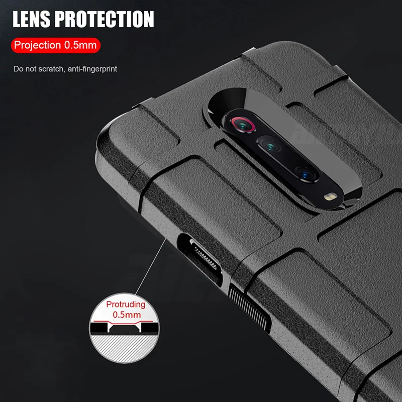 Armor case For Redmi K20 pro Anti-shock Shockproof Rubber Bumper Protection Back Phone Cover | Мобильные телефоны и