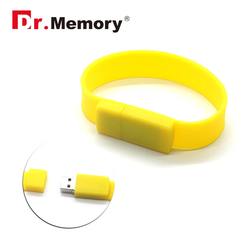 USB 2.0 флешки Silcon Браслет Группа флеш-накопитель 32 г U Дискотека 16 флэш-памяти 8 flash