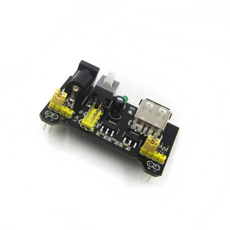 MB102 Макет мини usb Блок питания 3 v 5v mb102 модуль для Arduino Solderless доска|power module|module 5vbreadboard