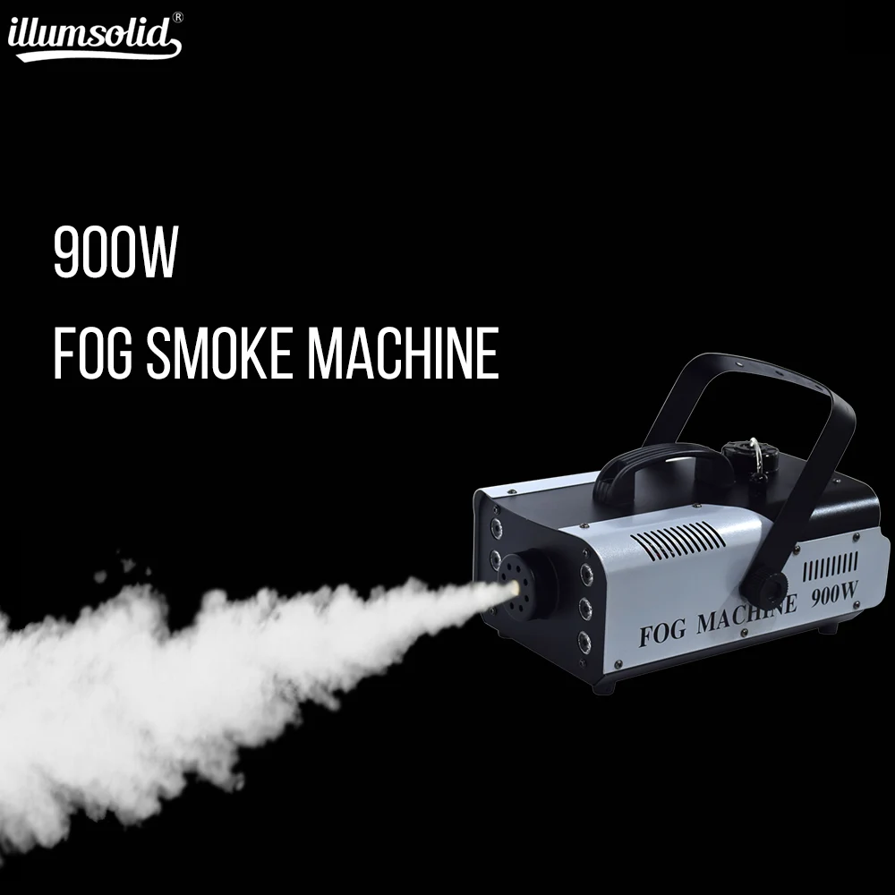 900 Вт 6 шт. светодиодов RGB 3в1 дымовая противотуманная машина беспроводной пульт