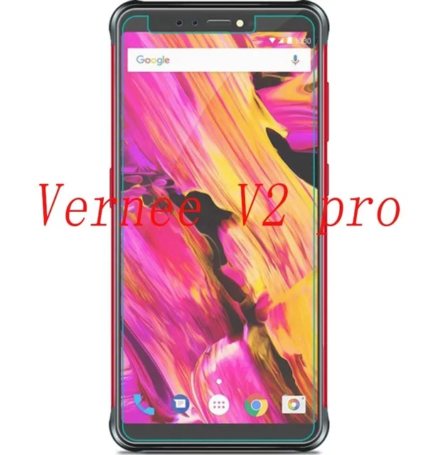 

Закаленное стекло Vernee V2 pro для смартфона Vernee V2 pro, Взрывозащищенная защитная пленка 5,99 Дюйма 9H для телефона