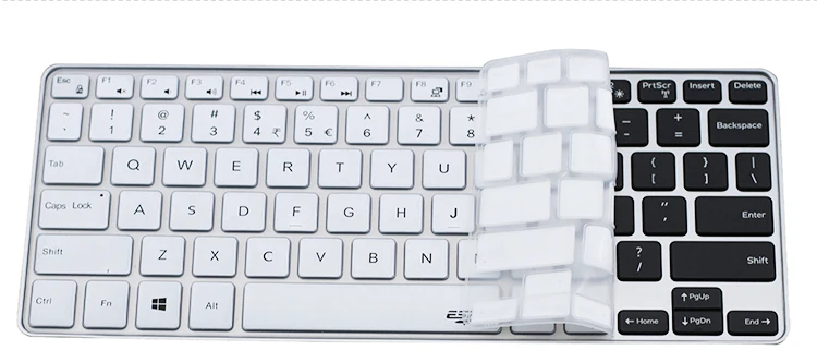 Для Dell xps 13 13D 13-9343 13-9350 13-9360 9343 9350 9360 xps 15 9530 15-9350 силиконовая клавиатура пленка защитная накладка для телефона
