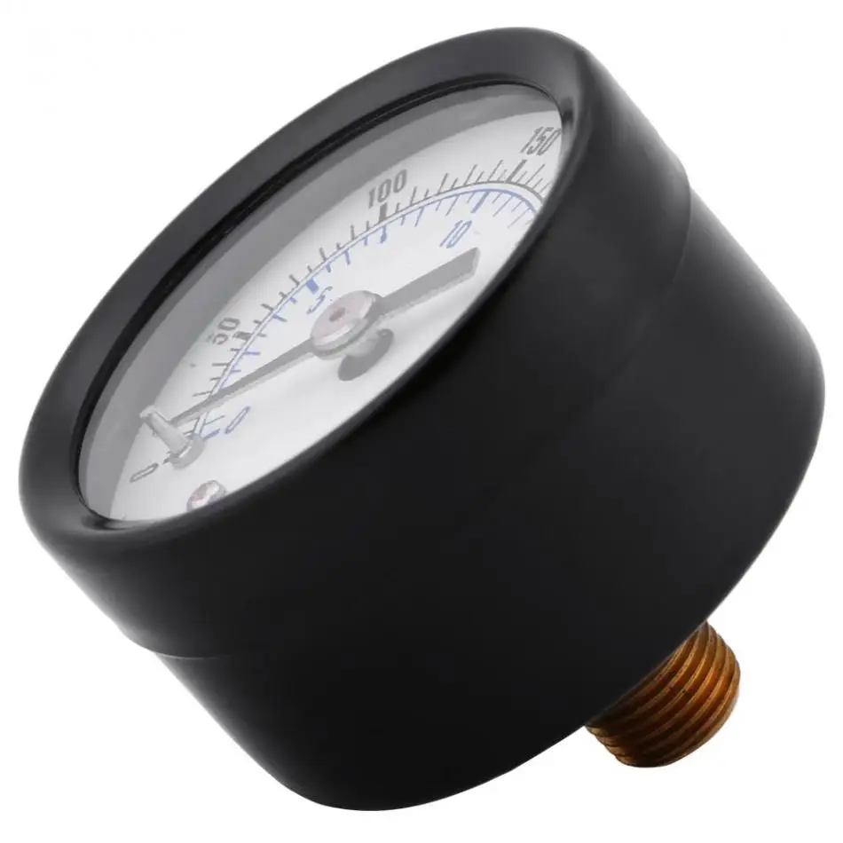 Mini Pressure Gauge For Fuel Air Oil Liquid Water 0-20bar / 0-300psi 1/8 | Инструменты