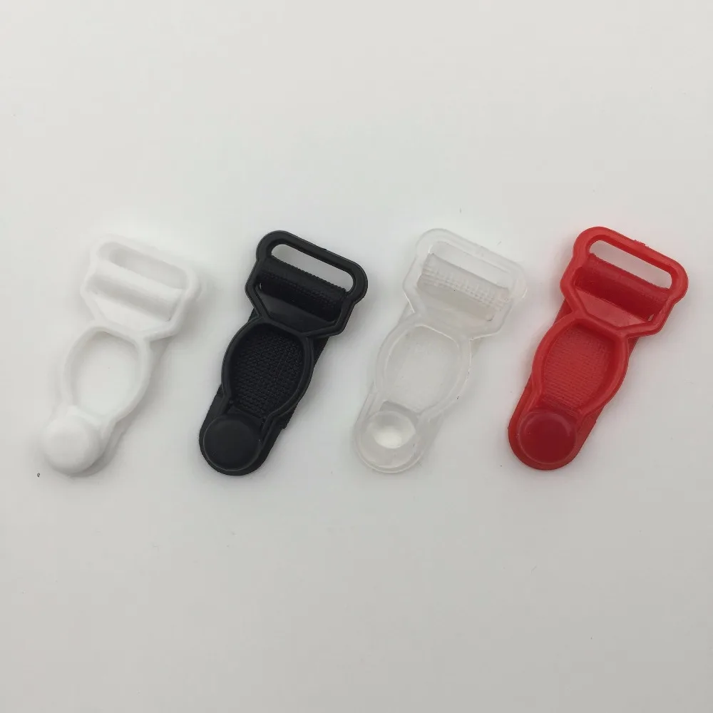 

SUSPENDER ENDS *4 COLOURS 12mm STOCKING FASTENERS PLASTIC GARTER CLIPS