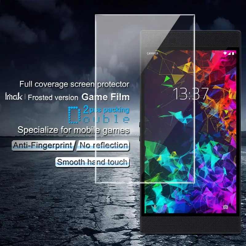 Imak с защитой от отпечатков пальцев матовая гидрогель пленка для razer Phone2 Экран пленка на весь экран 2 шт./упак. матовая пленка для razer телефон 2