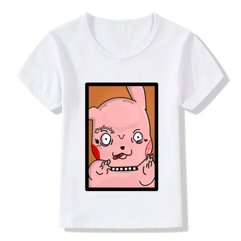 Детские футболки RIP Lil Peep Rapper Design детская музыкальная повседневная одежда топы