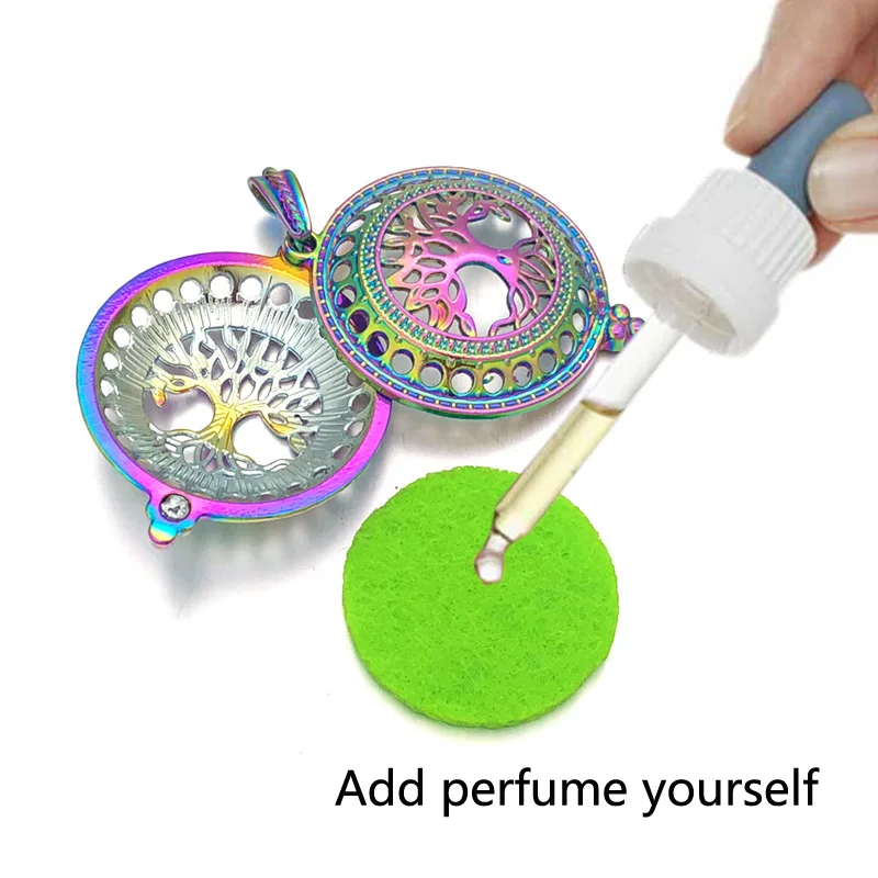 Красочный Ангел шар 015 Арома диффузор ожерелье открытый антикварный винтажный