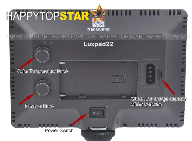 3200K ~ 5600K CN-LUXPAD22 ультра тонкий Ультра свет 112 LED 11W панель видео на камеру Горячий
