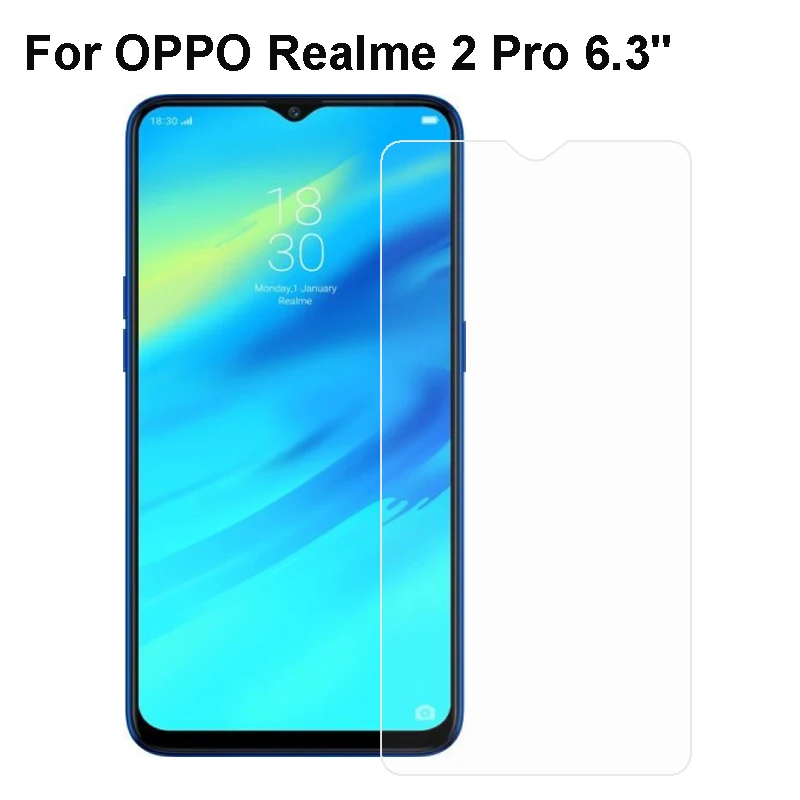 

For OPPO Realme 2 Pro Tempered Glass Protective Film For OPPO Realme 2 Pro Glass Screen Protector Mobile Phone Film