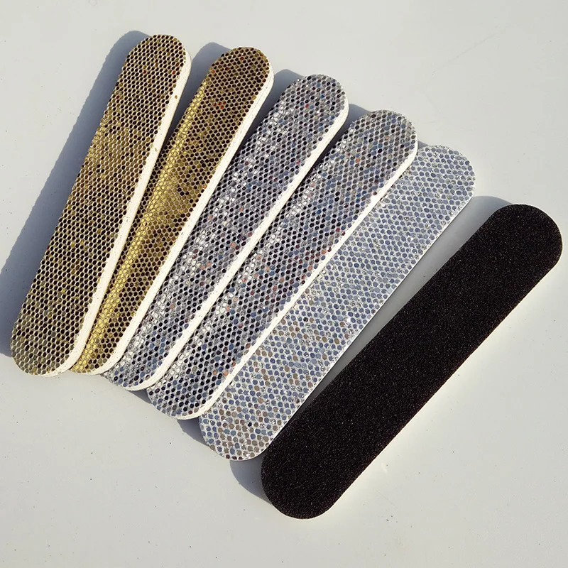 50 шт. высококачественные блестящие пилки для ногтей 100 мм|nail files manicure|nail filenail file 150 |