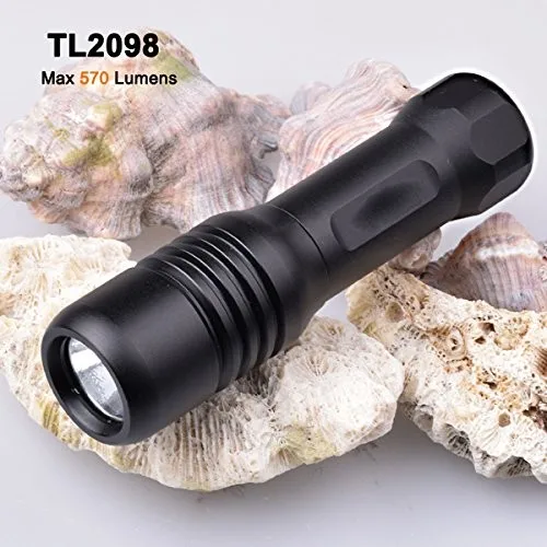 Tonelife 150 м Мини-светильник для маски для дайвинга, фонарь для подводного плавания, крепится на маске 570 люмен, регулируемый держатель под углом 360(фонарь+ кронштейн