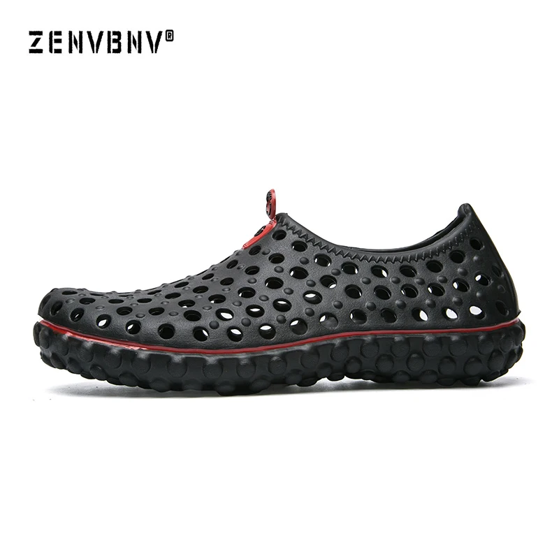 Zenvbnv/летние мужские сабо для сада болотные сандалии легкая обувь слипоны на