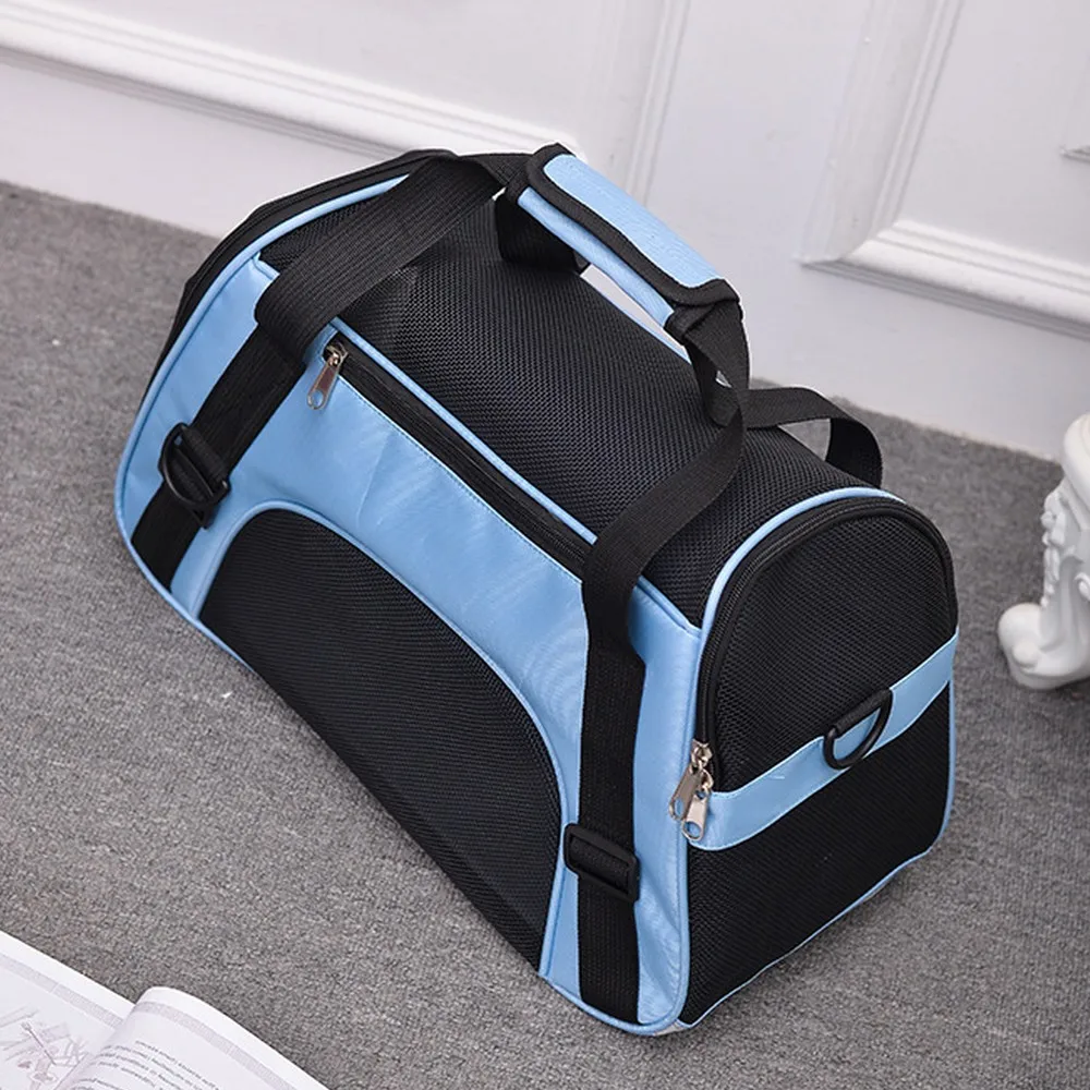 Pet Carrier Открытый дышащий складной багаж авиакомпания одобрена плечо для кошек и собак, для путешествий с заменой Pad Arm Sling