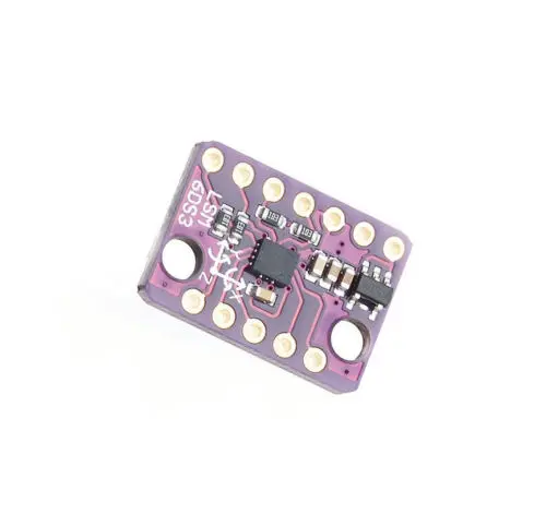 1PCS GY-LSM6DS3 IIC/SPI module 6 Degrees of Freedom Breakout transmission Module | Электронные компоненты и