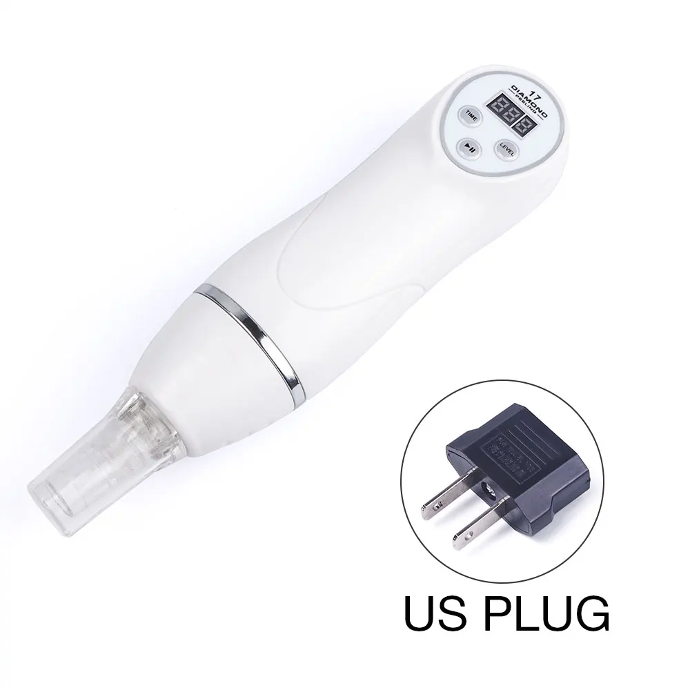 110V US Plug Foreverlily очиститель кожи лица алмазный вакуумный удалитель черных точек вакуумная микродермабразия очистка машина удаление акне морщин - Цвет: 110V US Plug