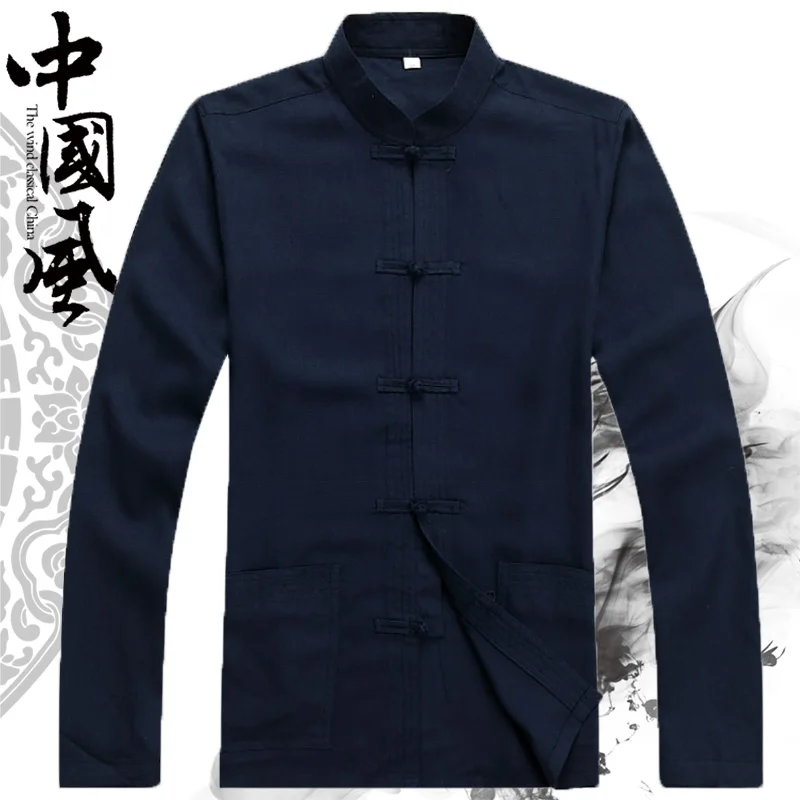 Традиционный китайский язык одежда для мужчин кунг фу cheongsam shanghai tang костюм и