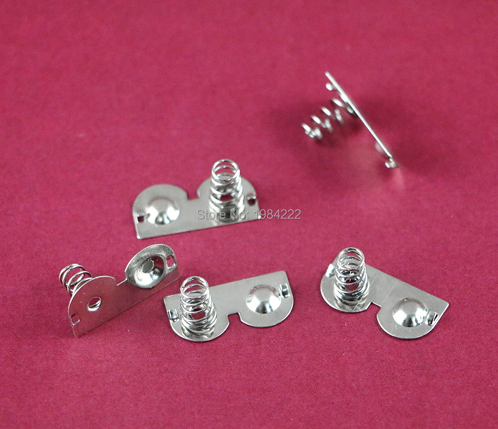 100 шт./лот высококачественные аккумуляторные клеммы Контактная пружина