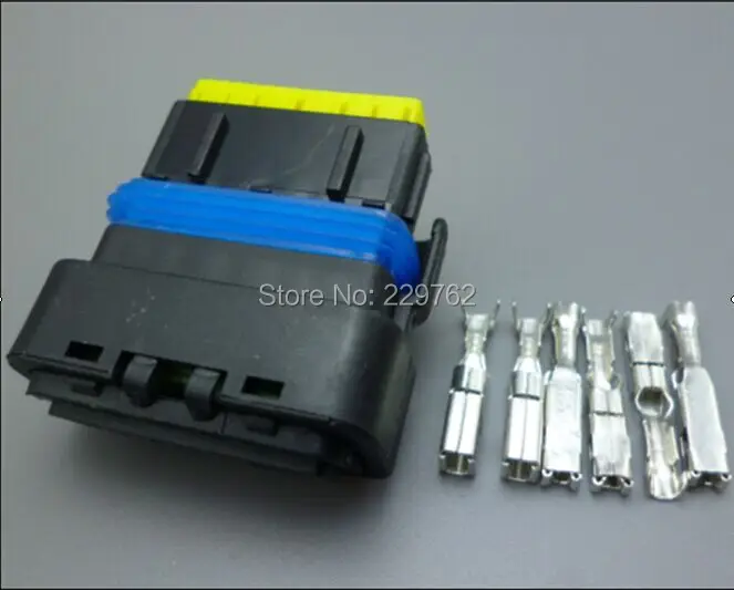 

shhworldsea 20Sets 6 Pin auto Connectivity auto valve oil pump plug Car Electrical Waterproof connector for Peugeot for VW etc