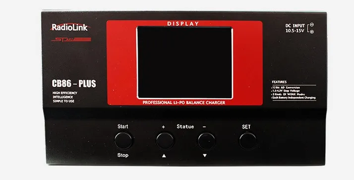 

Radiolink Balance Charger CB86 Plus for 8pcs 2-6S Lipo Battery at one time Professional For RC Helicopter 2-6S Lipo Battery