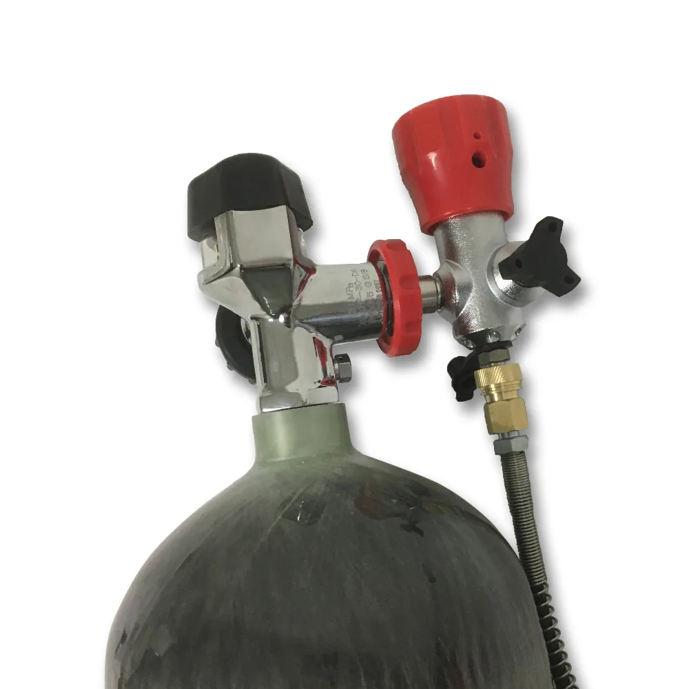 AC168201 Новый 6.8L 4500PSI Пейнтбольный бак для дайвинга с аквалангом цвет цилиндра из