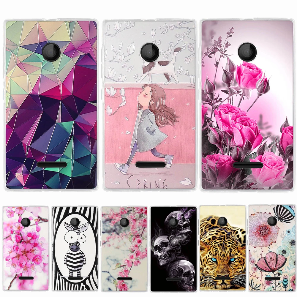 3D рельефный рисунок для Nokia Microsoft Lumia 435 532 силиконовый чехол фотосумка|case for nokia