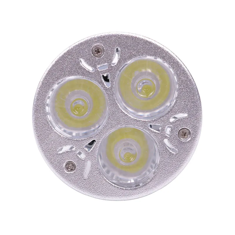 3 Вт светодиодные лампы точечного света Foco LED 12 В MR16 110 220 E27 GU10 E14 лампа для