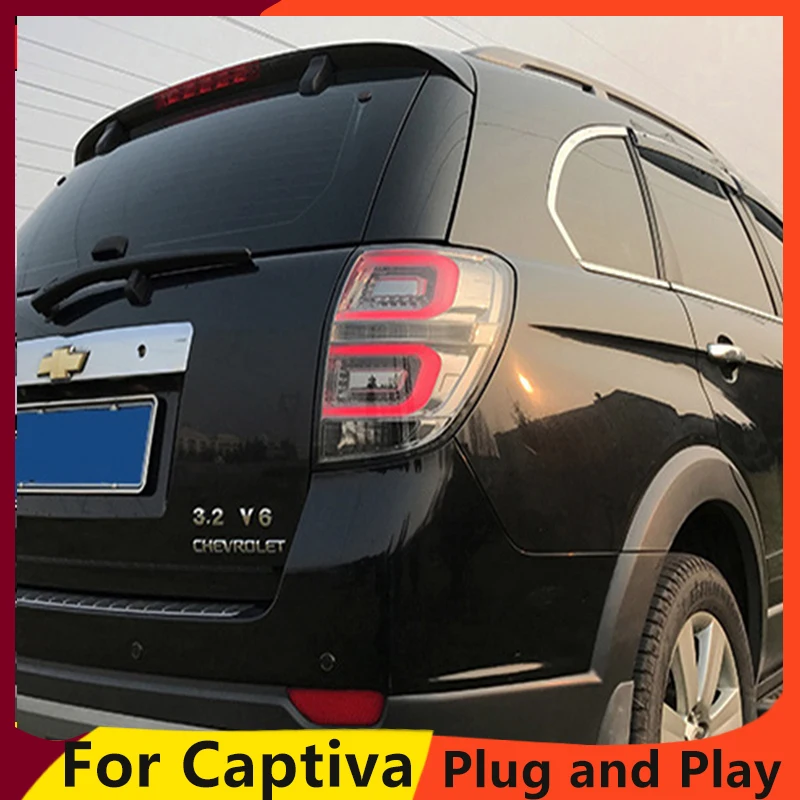 KOWELL стайлинга автомобилей для Chevrolet Captiva 2009 2016 задних сигнальных огней